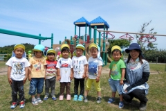 園外保育～西目の公園～